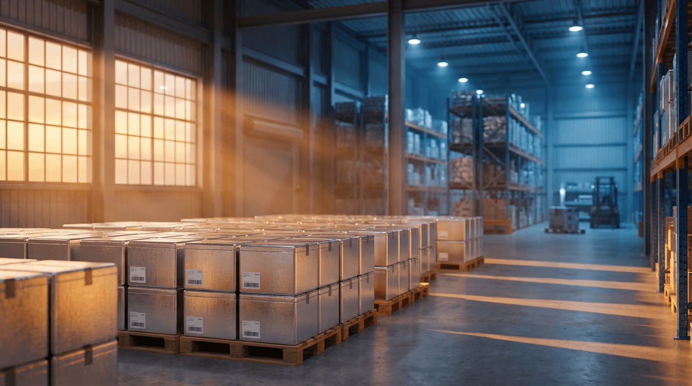 Magazzino refrigerato di Fruitiva con avocadi in conservazione